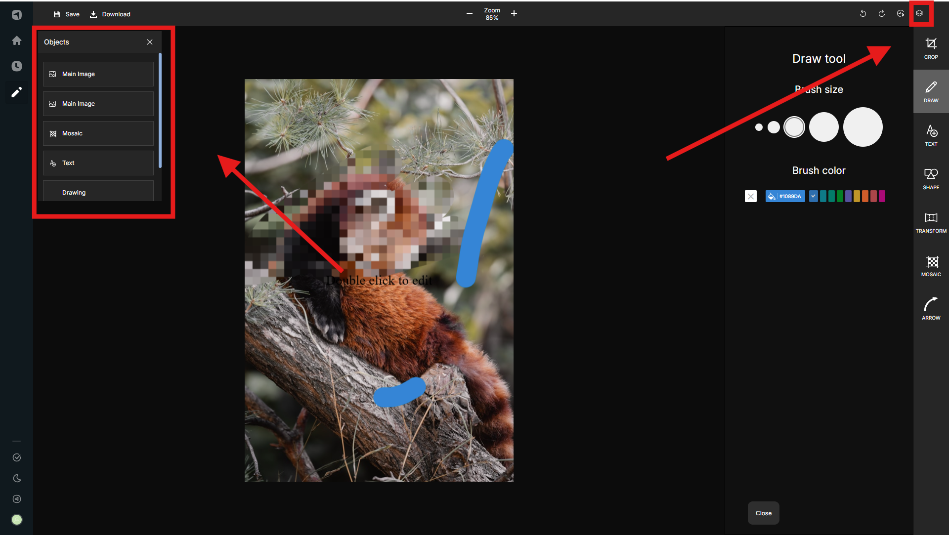 Ảnh minh họa object layer